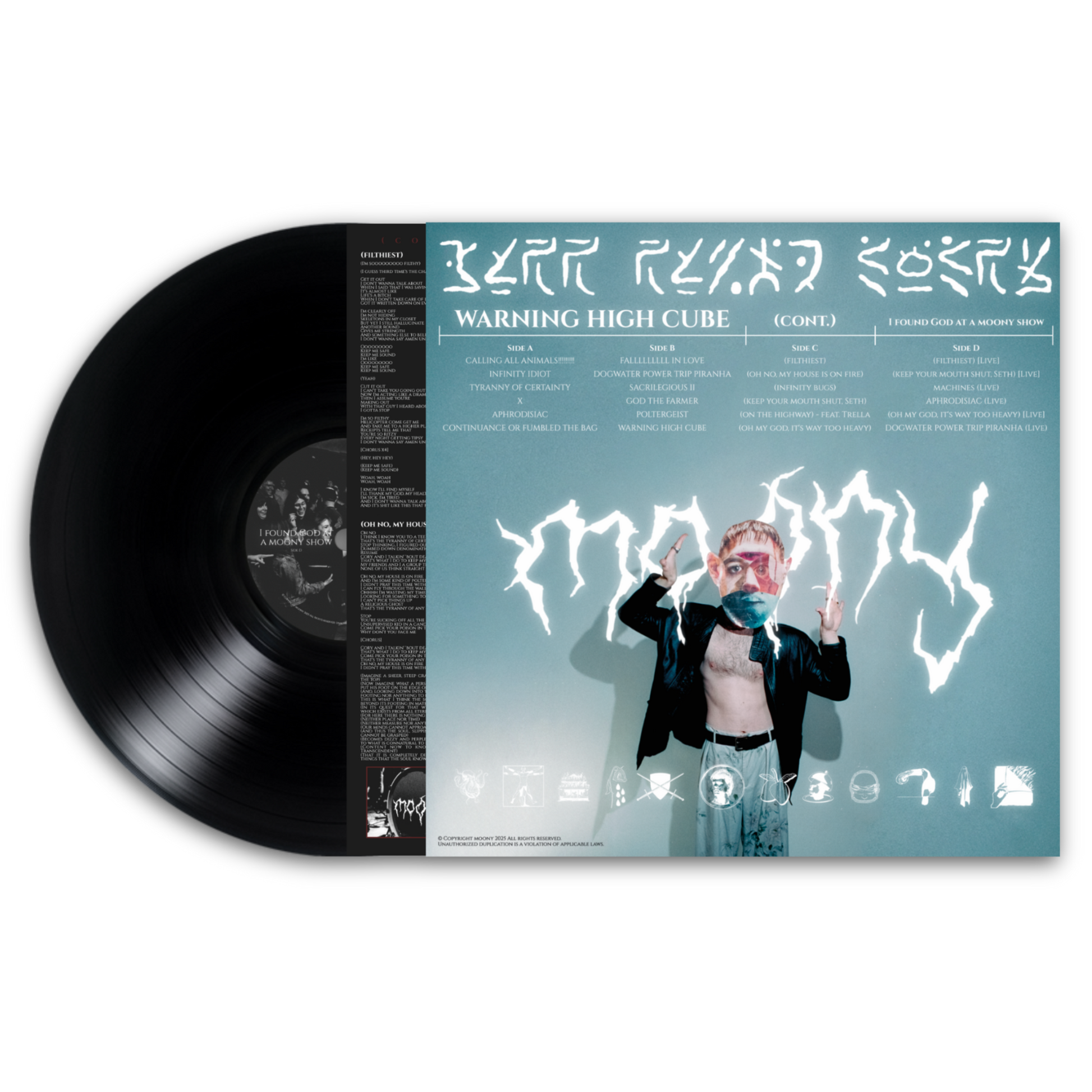 WARNING HIGH CUBE (Full Lunar Cycle) [Deluxe Vinyl PRE-ORDER