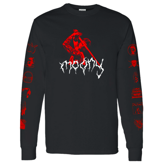 WARNING HIGH CUBE long sleeve album tee