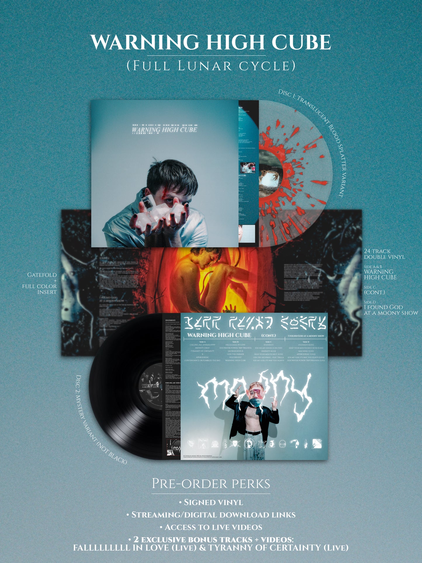 WARNING HIGH CUBE (Full Lunar Cycle) [Deluxe Vinyl PRE-ORDER]