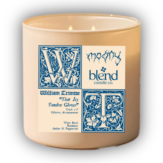 Candle - That Icy Tundra Glows | Olfactory accompaniment for William Trimtoe, tracks 1-7