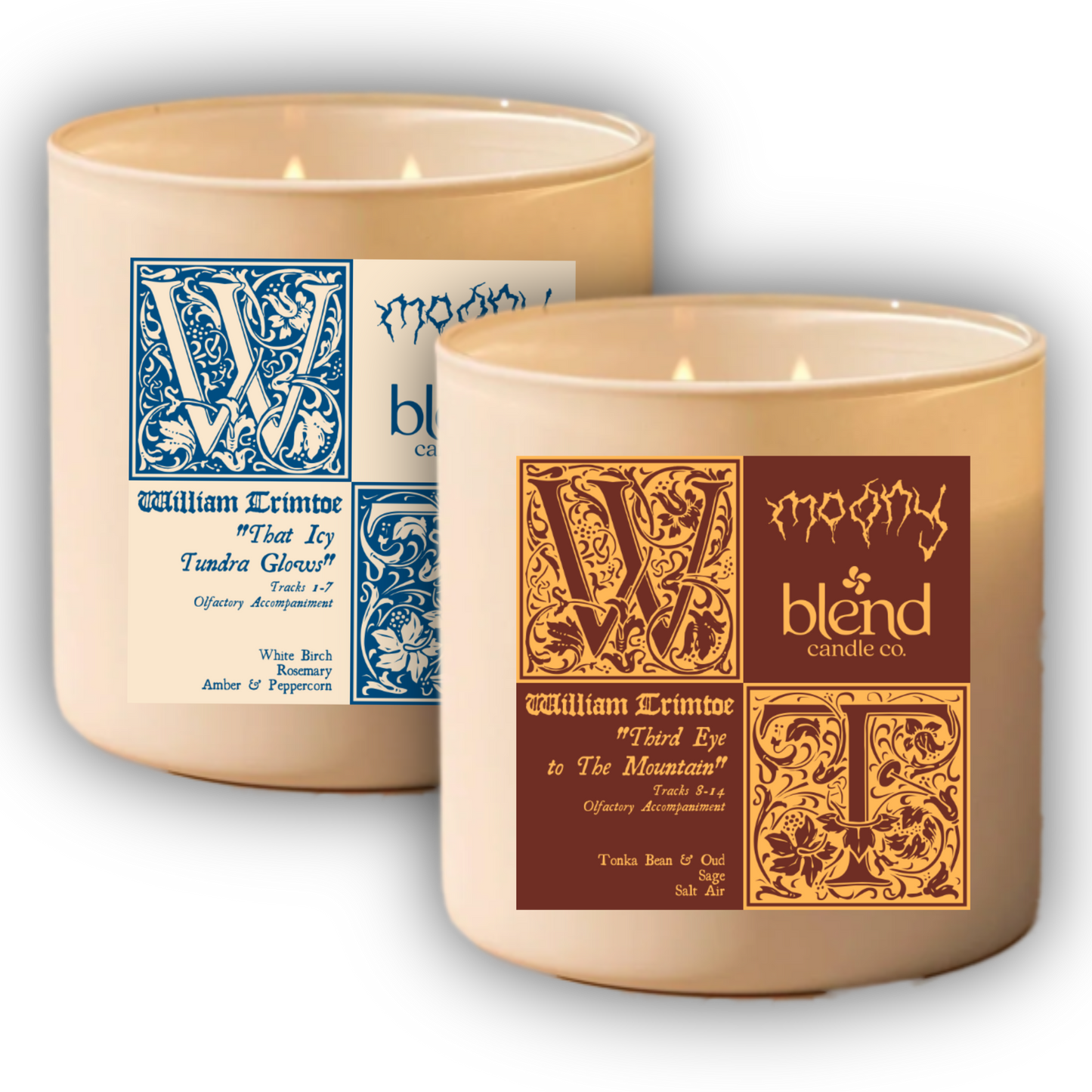 Candle Pack | Olfactory accompaniments for William Trimtoe